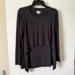 Cupio Women’s Charcoal Blouse,M🦋